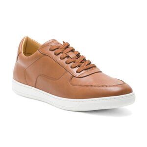 ACE MARKS Men's Made In Portugal Leather Martello Dress Sneakers